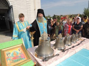 Фотогалерея "Чин освящения колоколов для строящегося храма в честь Святой Троицы"