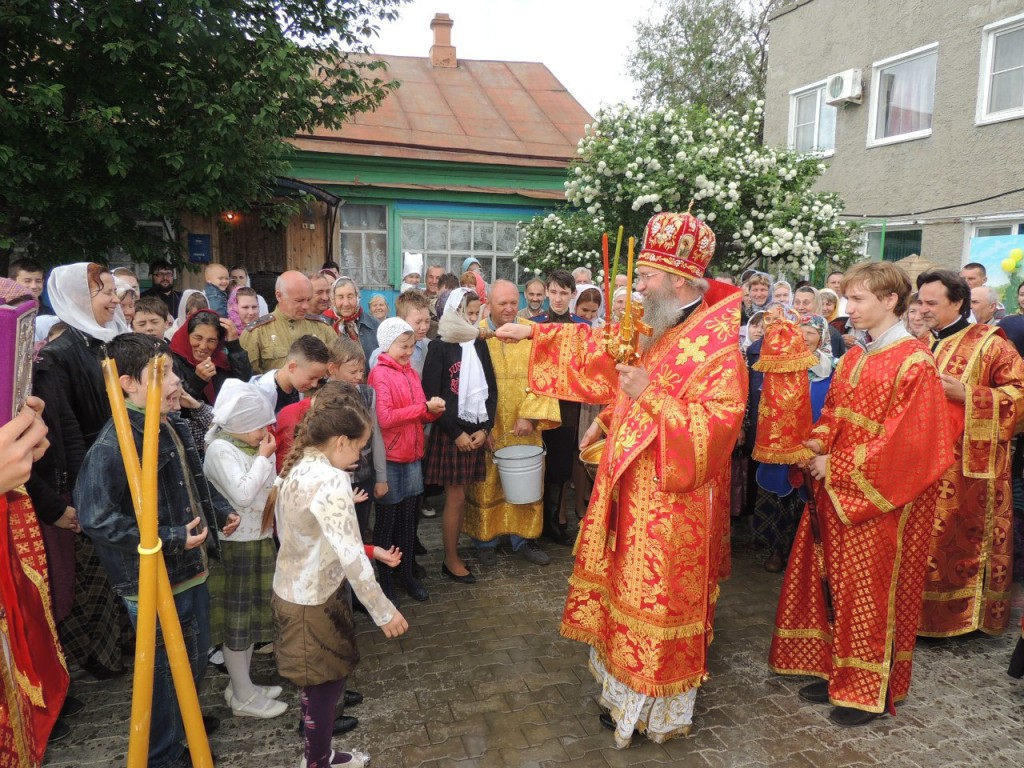 Покровский кафедральный собор г. Урюпинска отметил престольный праздник.