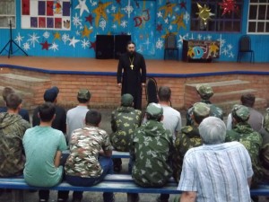  Военно-патриотические сборы на базе ДОЛ Колос Новоаннинского района