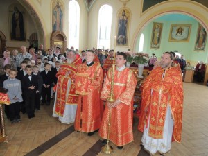 02 Божественная литургия в храме Богоявления Господня