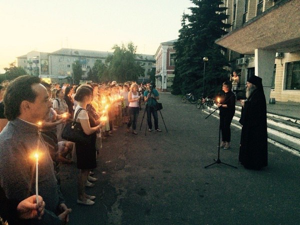«Свеча памяти» в Урюпинске.