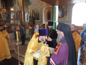 Праздничное Всенощное бдение в храме святителя Николая архиеп. Мир Ликийских чуд.