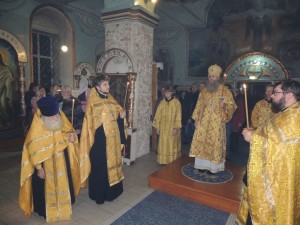 Всенощное бдение в Покровском кафедральном соборе