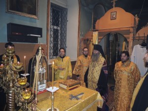 Всенощное бдение и Новогодний молебен в Покровском кафедральном соборе