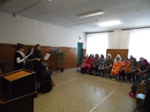 Концерт в онкологическом диспансере города Урюпинска