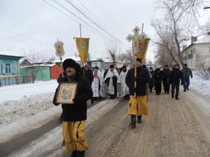 Чин Великого освящения воды на берегу р. Хопер