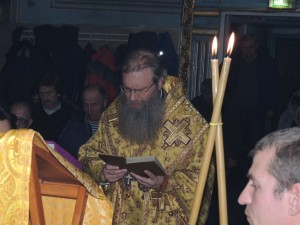 Новогодний молебен в Покровском кафедральном соборе