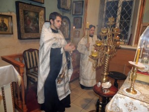 Праздничное Всенощное бдение в Покровском кафедральном соборе г. Урюпинска
