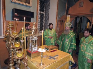 Полиелейное Вечернее богослужение в Покровском кафедральном соборе г. Урюпинска