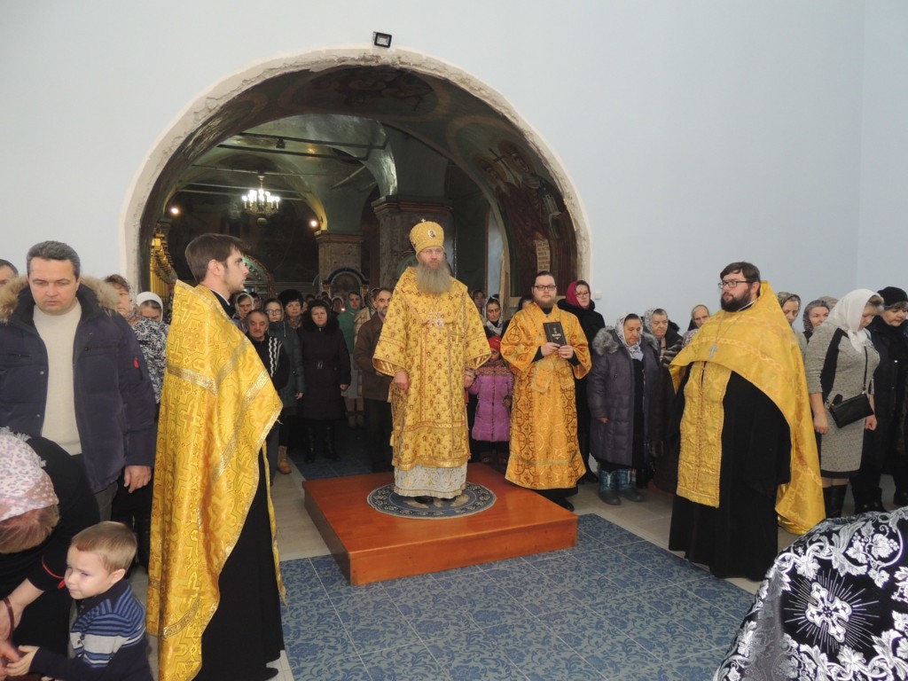 Вечерня с чином прощения в Покровском кафедральном соборе г. Урюпинска.