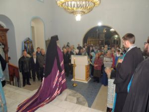 Всенощное бдение в Покровском кафедральном соборе г. Урюпинска.