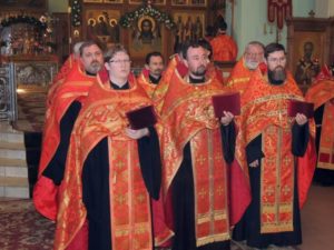 В Свято-Духовом мужском монастыре состоялось соборное архиерейское богослужение.