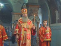 Служение епископа Елисея в канун 4-й недели по Пасхе.