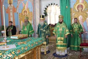 В Усть-Медведицком Спасо-Преображенском женском монастыре прошло первое церковное празднование дня памяти святой Арсении.