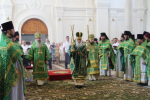 В Усть-Медведицком Спасо-Преображенском женском монастыре прошло первое церковное празднование дня памяти святой Арсении