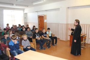 Встреча с учащимися и педагогами Калачёвской средней школы