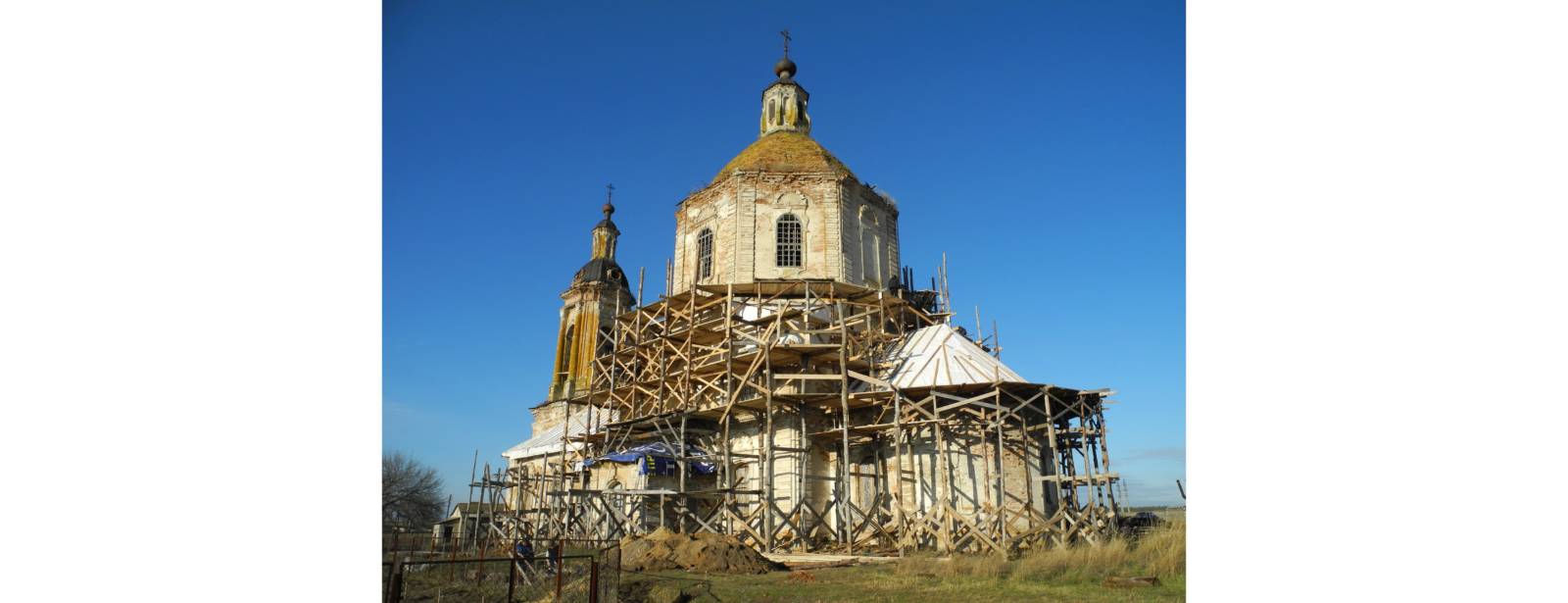 Реставрация храма Архангела Михаила в ст. Тепикинской.