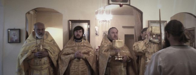 Праздничная Божественная литургия в день памяти апостола Андрея Первозванного в р.п. Линево.