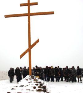 В х. Буерак-Поповским состоялось освящение поклонного креста