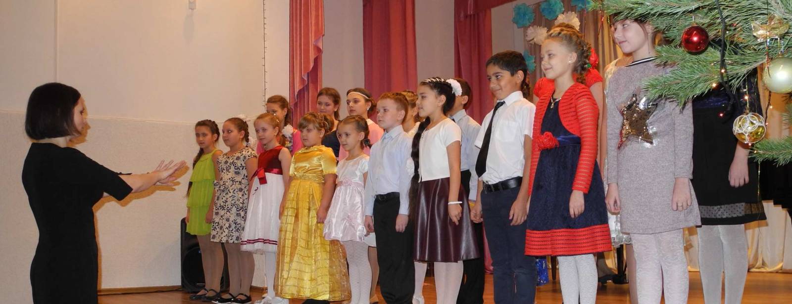 Рождественский концерт в детской школе искусств г. Урюпинска.
