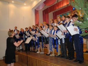 Рождественский концерт в детской школе искусств г. Урюпинска