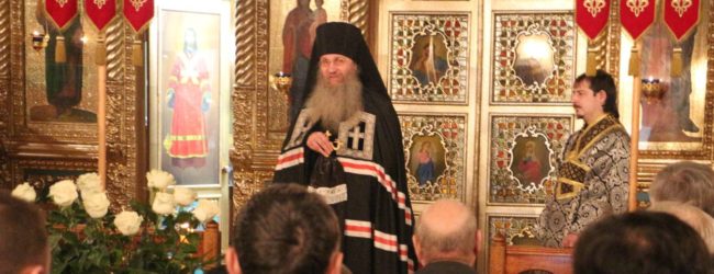 Служение епископа Елисея в канун четверга 1-й седмицы Великого поста.