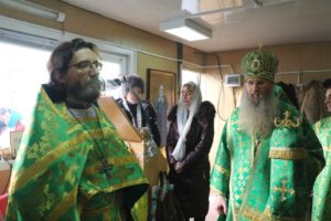 Служение епископа Елисея в день памяти Блж. Ксении Петербургской