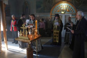 Епископ Елисей совершил заупокойную литию по погибшим прихожанам в Георгиевском соборе Кизляра