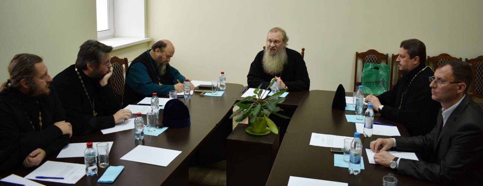 Расширенное заседание епархиального совета Урюпинской епархии.