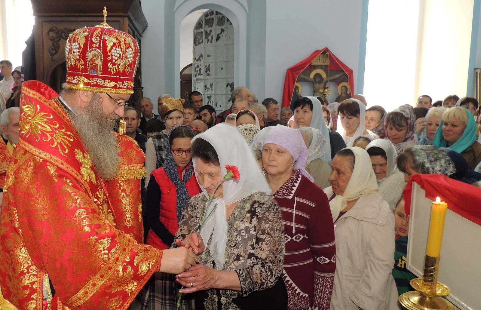 Поздравление епископа Урюпинского и Новоаннинского Елисея в день памяти святых жен-мироносиц.