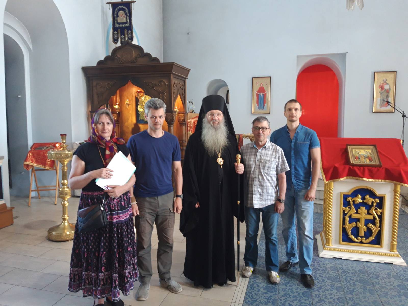 Епископ Елисей встретился с рабочей группой проектной организации АНО «ЭКОН».