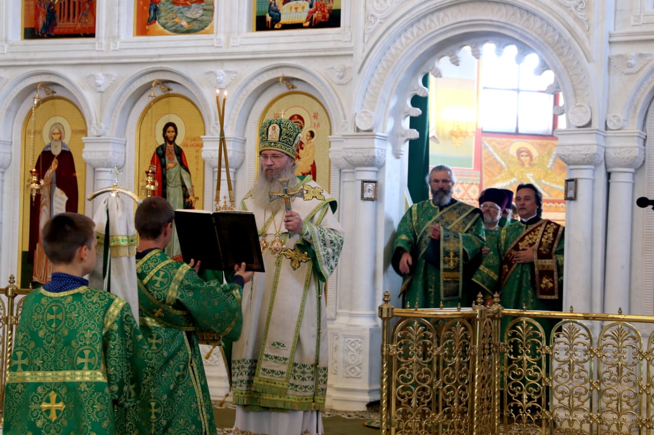 Архиерейская служба 03.08.20