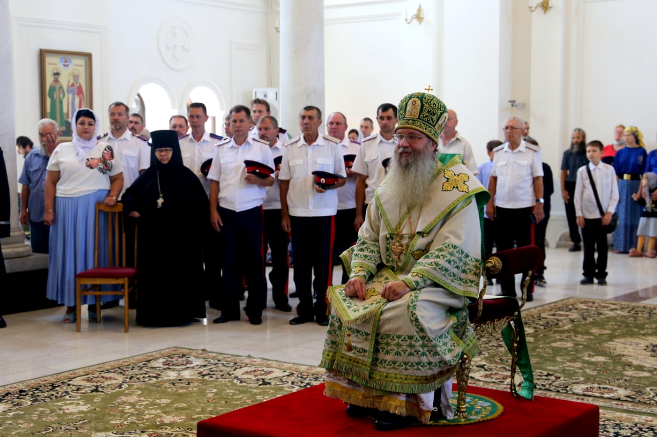 Архиерейская служба 03.08.20