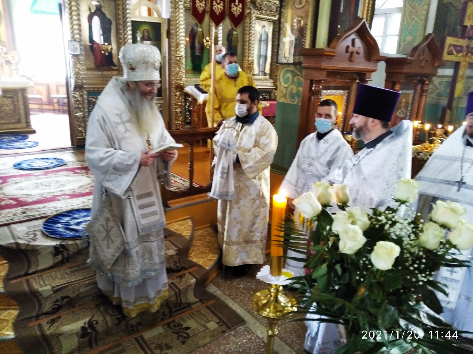 Архиерейская служба 20.01.21