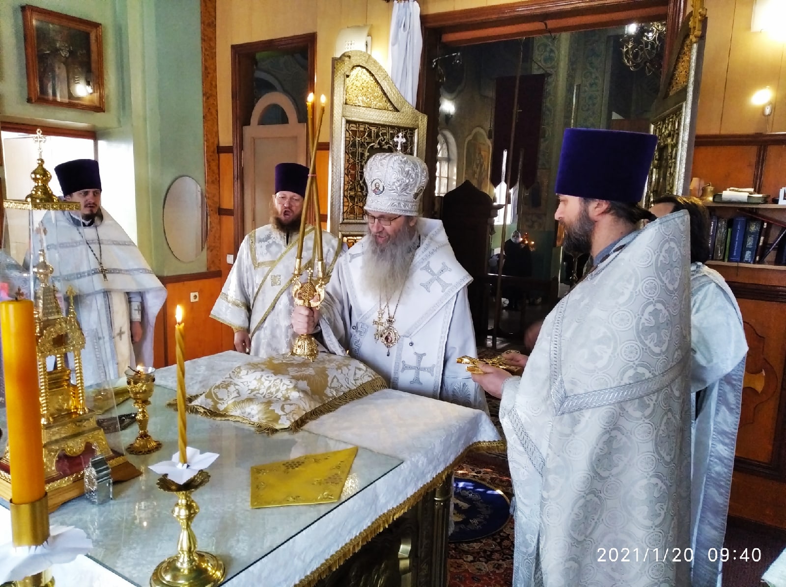 Архиерейская служба 20.01.21