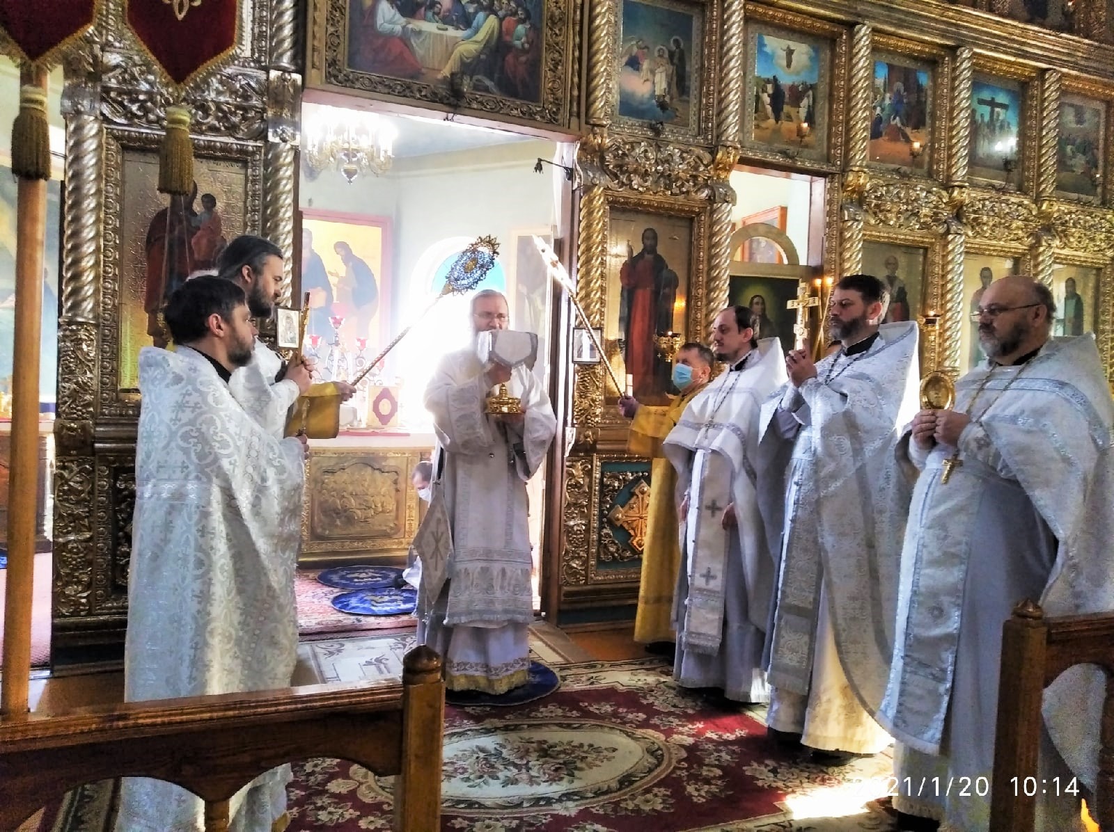 Архиерейская служба 20.01.21