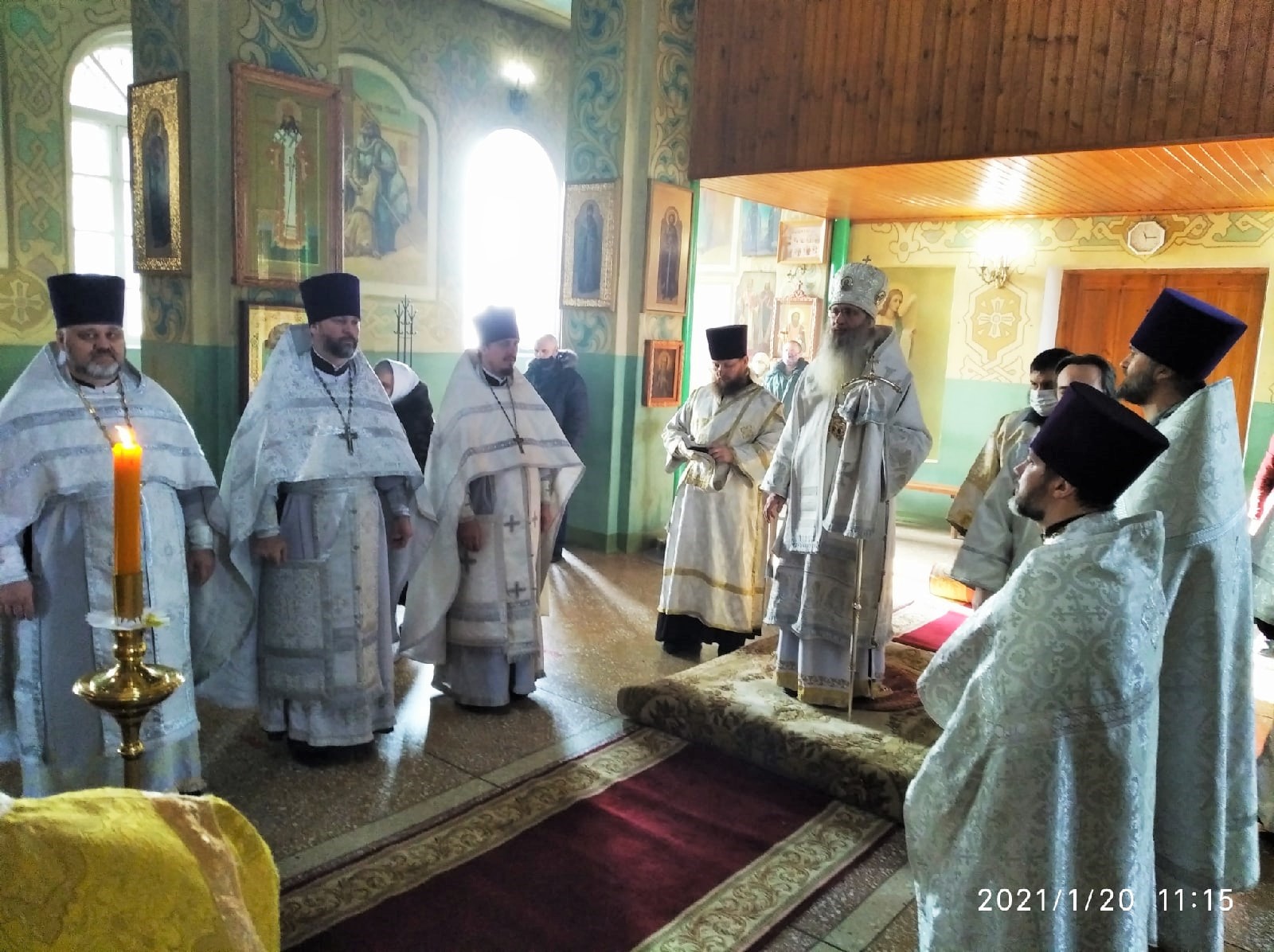 В празднование Собора Иоанна Крестителя