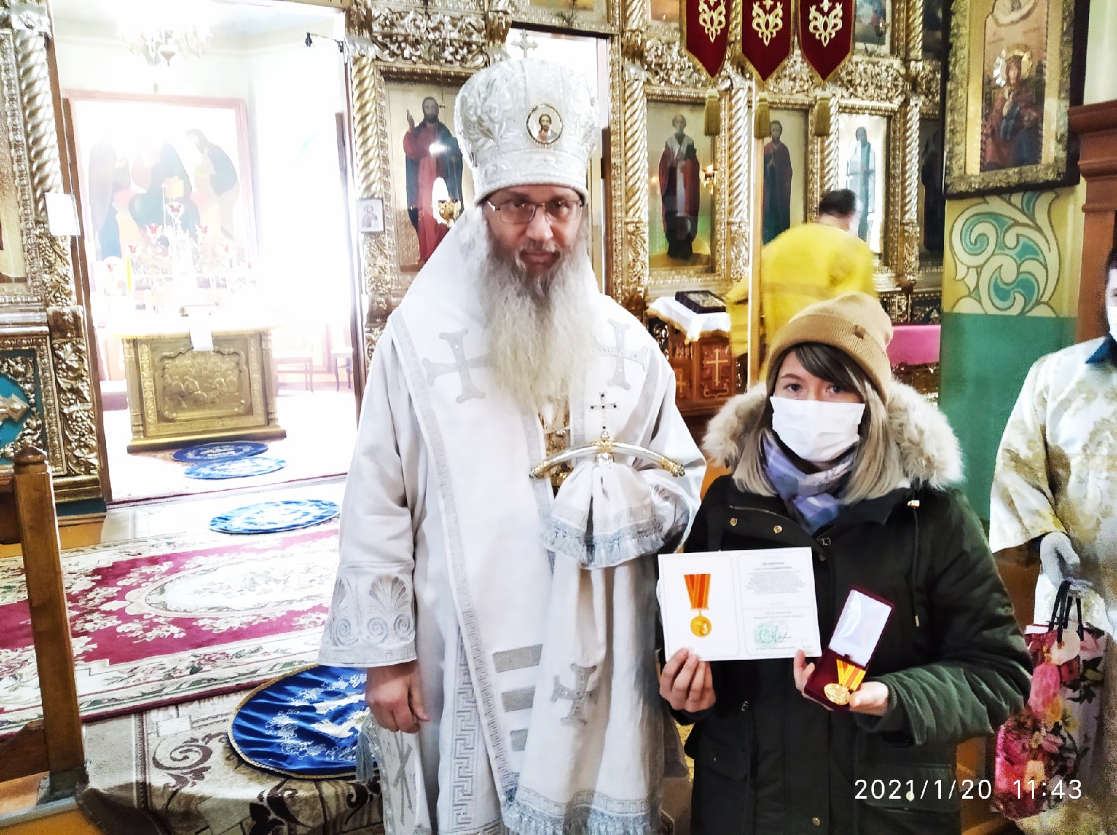 Архиерейская служба 20.01.21