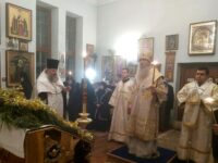 Всенощное бдение в Гусевском женском монастыре в честь Ахтырской иконы Божией Матери с. Гусевка, Ольховского района.