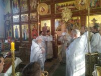 Литургия в храме Богоявления Господня г. Фролово.