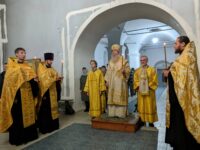 Всенощное бдение в Покровском кафедральном соборе г. Урюпинска.