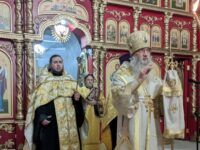 Полиелейное вечернее богослужение в Покровском кафедральном соборе г. Урюпинска.