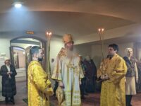 Божественная литургия в Соборном храме святителя Феофана Затворника еп. Вышенского г. Новоаннинский.