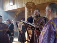 Литургиея Преждеосвященных Даров в храме Казанской иконы Божией Матери в г. Михайловке