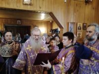 Божественная литургия в храме прп. Агапита Печерского (Больничный комплекс) в г. Михайловке