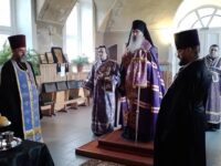 Всенощное бдение в храме Трех Святителей с. Ольховка.