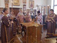 Божественна литургия в Гусевском женском монастыре