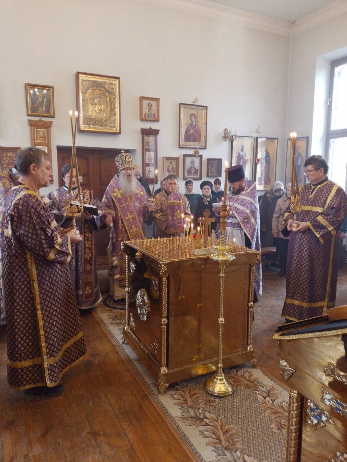Божественна литургия в Гусевском женском монастыре