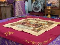 Божественная литургия в Покровском кафедральном соборе г. Урюпинска