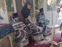 Литургия Преждеосвященных Даров в храме ап. и евангелиста Иоанна Богослова ст. Нехаевская